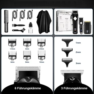 OKWISH Haartondeuse- en Trimmerset