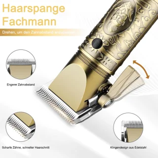 OKWISH Haartondeuse Set Goud