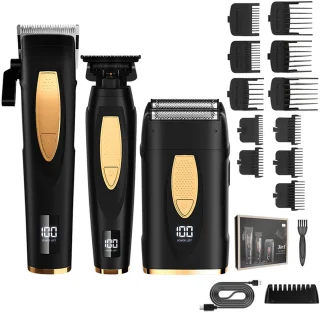 OKWISH Tondeuse- en Trimmerset