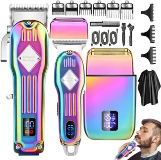 OKWISH Tondeuse Set - Zilver