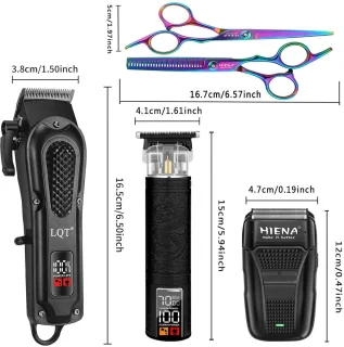 OYLCDI Heren Haarschneider - Barber Set