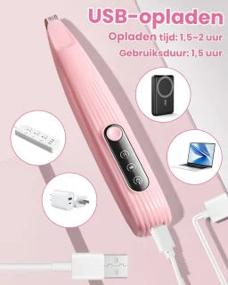 Pet Trimmer 5-in-1 Elektrische Trimmer voor Honden en Katten