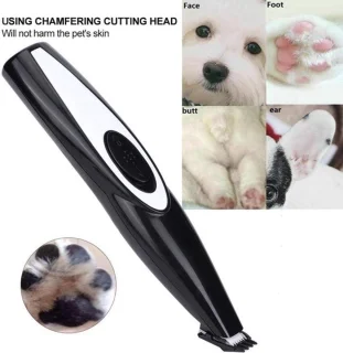 PetPro Mini Draagbare Haartrimmer Tondeuse voor Honden en Katten