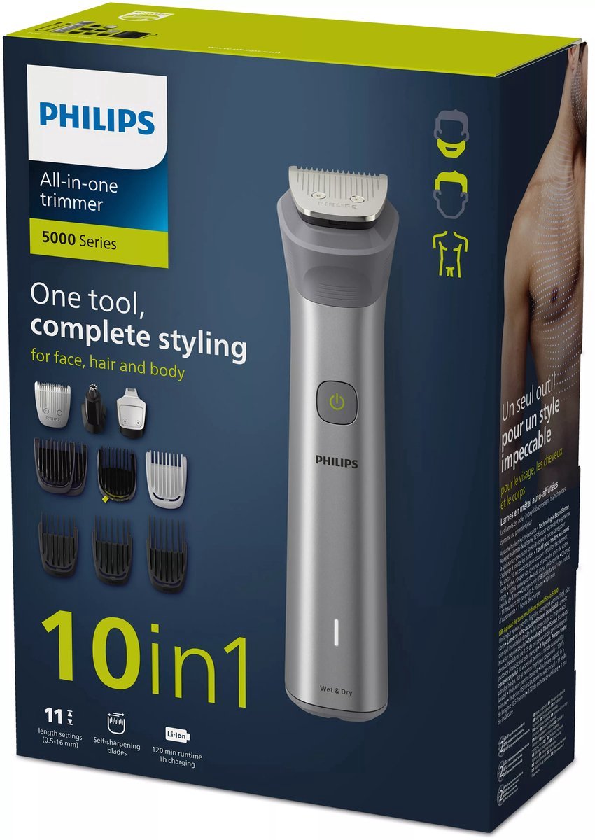 De Philips HC7450/80 Tondeuse 7000 Serie in één oogopslag