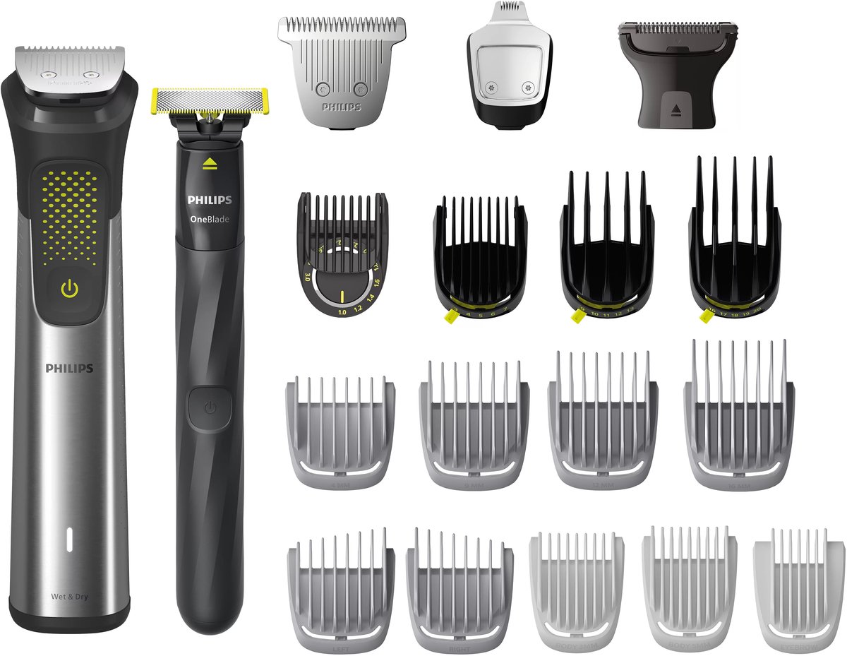 De Philips MG9553/15 Series 9000 All-in-One Trimmer in één oogopslag