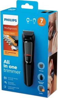 Philips MULTIGROOM Series 3000 MG3720/33 scheer- en trimapparaat zwart