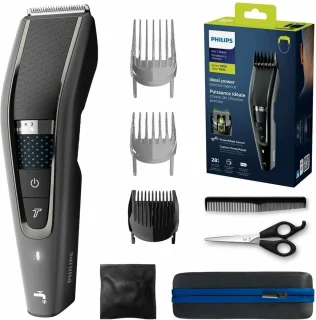 Philips Serie 7000 HC7650/15 Tondeuse Zwart/Grijs