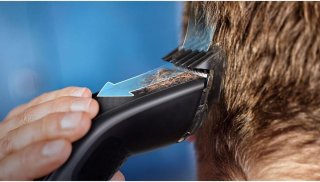 Philips Serie 7000 HC7650/15 Tondeuse Zwart/Grijs