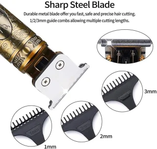 Professionele Baardtrimmer Oplaadbaar LED-display