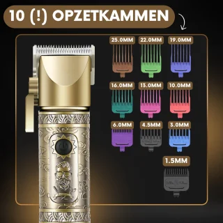 Professionele Draadloze Cheveux Haartrimmer voor Mannen