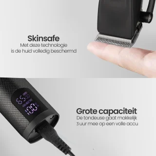 Professionele Draadloze Tondeuse 22-delig Set