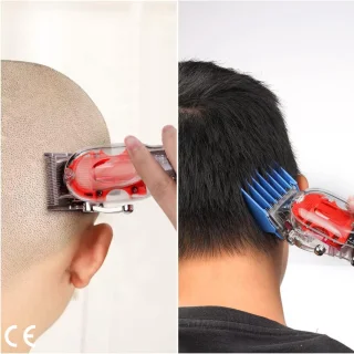 Professionele Draadloze Tondeuse voor Heren - Baardtrimmer en Scheerapparaat Set