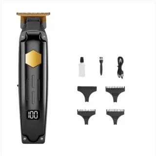 Professionele oplaadbare haartrimmer zwart