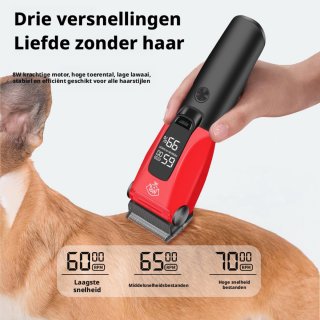 Wat vinden we goed aan de Professionele puppytondeuse - Type-C oplaadbaar