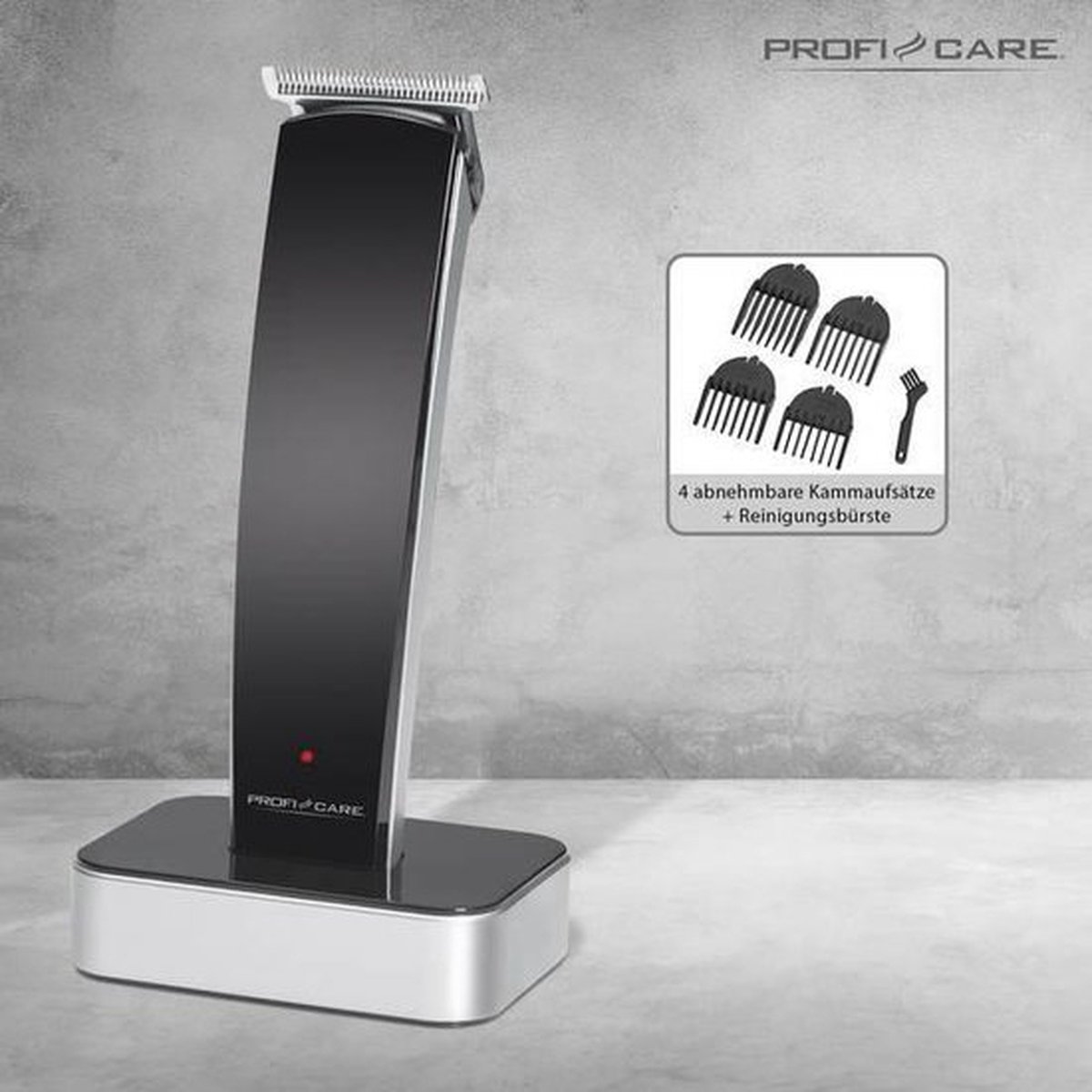 Wat vinden we goed aan de ProfiCare HSM/R 3051 Baardtrimmer Tondeuse zwart zilver