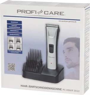 ProfiCare PC-HSM/R 3013 Tondeuse Zwart