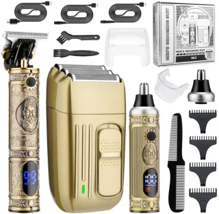 De REDOM tondeuse set & haartrimmer in één oogopslag