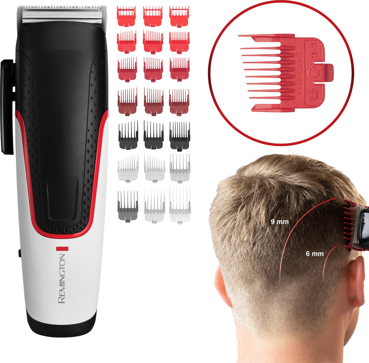 De Remington Easy Fade HC500 Tondeuse in één oogopslag