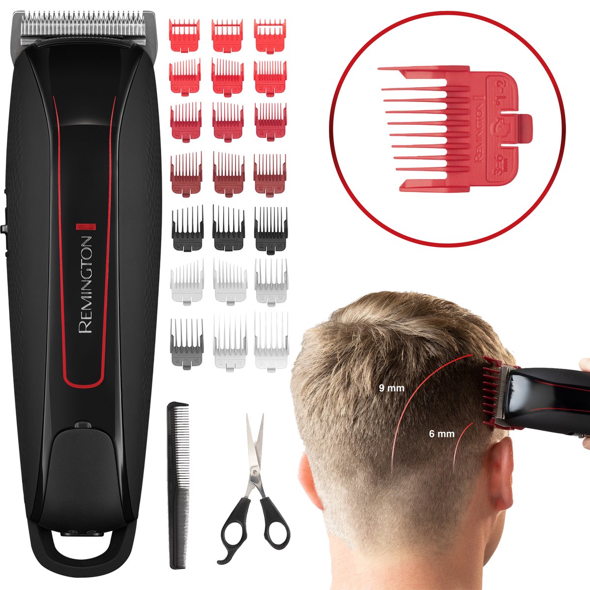 De Remington HC550 Easy Fade Pro Tondeuse in één oogopslag