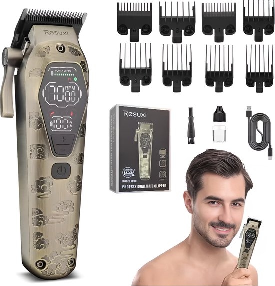 Resuxi Draadloze Tondeuse voor Mannen review