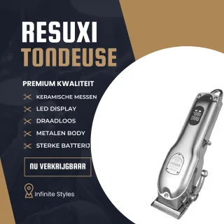 Resuxi Tondeuse Draadloos USB Complete Set