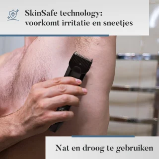 Revahs Bodygroomer Mannen LCD Display & Travellock