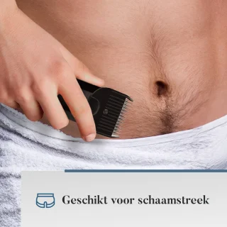 Revahs Bodygroomer Mannen LCD Display & Travellock