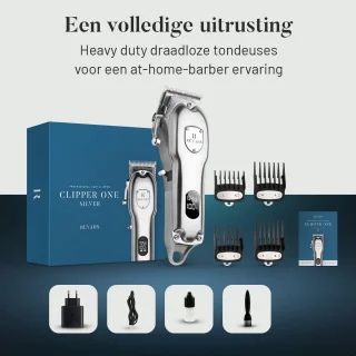 Revahs Clipper One Draadloze Tondeuse en Baardtrimmer