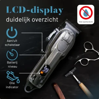 Revahs Clipper Two Draadloze Professionele Tondeuse