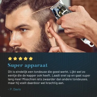 Revahs Clipper Two Draadloze Professionele Tondeuse