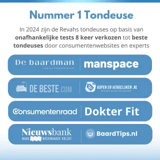 Revahs Clipper Two Draadloze Tondeuse voor Mannen