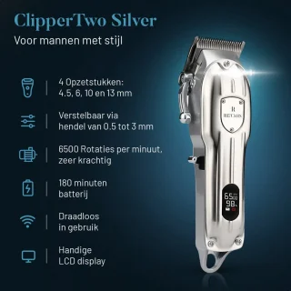 Revahs Clipper Two - Tondeuse voor Mannen