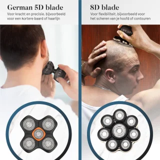 Revahs Skullshaver Mannen Pro Set - Scheerapparaat