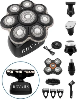 Revahs Skullshaver Mannen Pro Set - Scheerapparaat