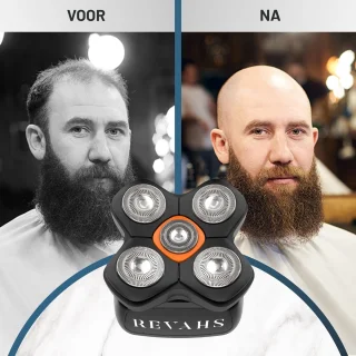 Revahs Skullshaver Scheermachine voor Mannen en Vrouwen