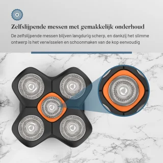 Revahs Skullshaver Scheermachine voor Mannen en Vrouwen