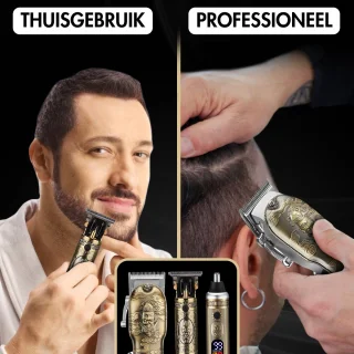 Sansbeauté 4-in-1 Draadloze Tondeuse voor Mannen