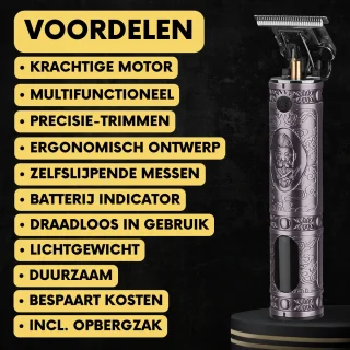 Sansbeauté Buddha Draadloze T-blade Tondeuse