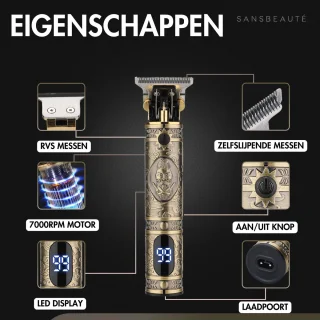 Sansbeauté® Buddha Draadloze T-Blade Tondeuse & Neustrimmer