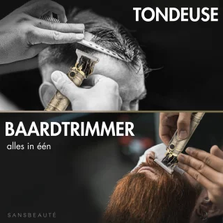 Sansbeauté® Buddha Draadloze T-Blade Tondeuse & Neustrimmer
