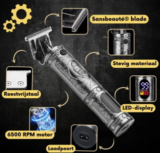 Sansbeauté Buddha Draadloze T-blade Tondeuse