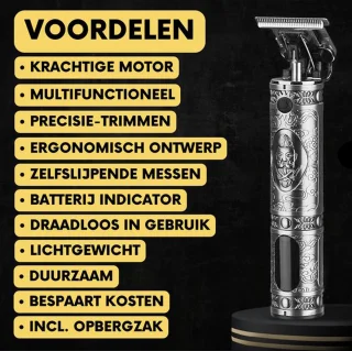 Sansbeauté Buddha Draadloze T-blade Tondeuse