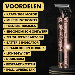Sansbeauté Buddha Draadloze T-blade Tondeuse
