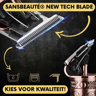 Sansbeauté Buddha Draadloze T-blade Tondeuse