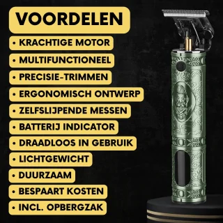 Sansbeauté Buddha Draadloze T-Blade Tondeuse