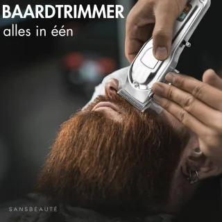 Sansbeauté® Professionele Draadloze Haar- en Baardtondeuse Set