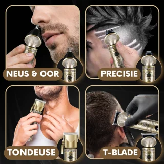 Sansbeauté TotalTrim 4-in-1 Draadloze Tondeuse