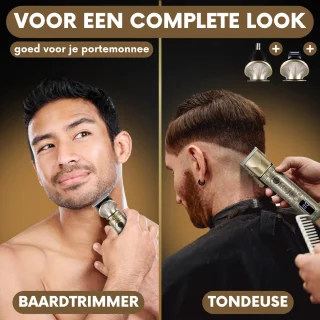 Sansbeauté TotalTrim 4-in-1 Draadloze Tondeuse