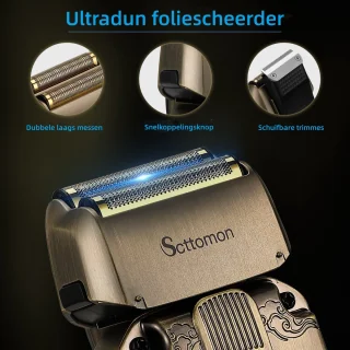 Scttomon Professionele Tondeuse Grooming Kit