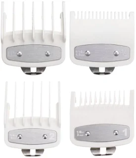 Set van 4 opzetstukken voor tondeuse